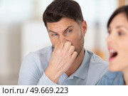 bad smell and body odor. Стоковое фото, агентство Ingram Publishing / Фотобанк Лори