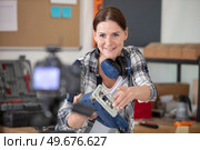 woman and her small business. Стоковое фото, агентство Ingram Publishing / Фотобанк Лори