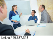 board of directors having a meeting. Стоковое фото, агентство Ingram Publishing / Фотобанк Лори