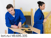 carpentry carpenters working in his workshop. Стоковое фото, агентство Ingram Publishing / Фотобанк Лори
