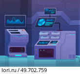 Industrial equipment with touch screen, buttons, machine, device for data entry and monitoring. Electronic installation and monitor. Technical facilities for control, management of production process. Industrial equipment with touch screen, buttons, machine, device for data entry and monitoring. Стоковая иллюстрация, агентство Ingram Publishing / Фотобанк Лори