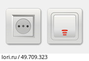 Switches for light. On and off wall switcher and socket. Lineart toggle symbol. On Off Switch. Day and night switcher. Light dark buttons. Light switch. Red electric light switch ON and OFF position. Light switch. Red electric light switch in ON and OFF position. Стоковая иллюстрация, агентство Ingram Publishing / Фотобанк Лори