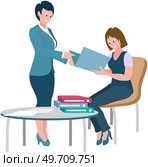 Office workers. Vector illustration. Office workers support each other to achieve common objectives Office work involves managing schedules and coordinating resources A worker employee takes pride. Office workers. A worker employee contributes to positive work culture and team spirit An office manager motivates. Стоковая иллюстрация, агентство Ingram Publishing / Фотобанк Лори