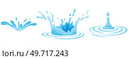 Water and juice splash liquide. Vector Illustration. A drop shape, fundamental silhouette in study of liquids A dripped droplet, single performer in ballet of fluidity A spill shape, accidental. Water and juice splash liquide. Fresh juice splashed, energetic portrayal of thirst-quenching goodness. Стоковая иллюстрация, агентство Ingram Publishing / Фотобанк Лори