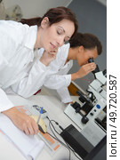 she is developing a certain vaccine. Стоковое фото, агентство Ingram Publishing / Фотобанк Лори