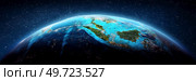 South-East Asia air view. Elements of this image furnished by NASA. 3d rendering South-East Asia air view. Elements of this image furnished by NASA. 3d rendering. South-East Asia air view. Стоковое фото, агентство Ingram Publishing / Фотобанк Лори
