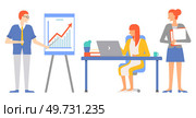 Office people worker. Vector illustration. The office community thrives on collective efforts its people and workers The office people worker metaphor symbolizes interconnectedness individuals. Office people worker. An employees role as office worker is vital to success business. Стоковая иллюстрация, агентство Ingram Publishing / Фотобанк Лори