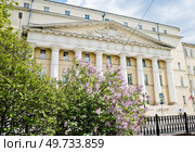 Офис ОАО "Лукойл". Покровский бульвар, дом 3, строение 1. Москва. Редакционное фото, фотограф E. O. / Фотобанк Лори