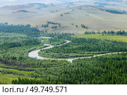 Река Чуя в Горном Алтае. Стоковое фото, фотограф Римма Тельнова / Фотобанк Лори