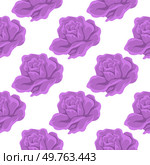 Flower pattern vector illustration. The flowering plants in garden created captivating and bloomy landscape The blossoming flowers symbolized growth and renewal The repetitive flower pattern on dress. Flower pattern. The ornament incorporated intricate vegetation and floral motifs. Стоковая иллюстрация, агентство Ingram Publishing / Фотобанк Лори