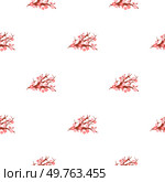 Sakura pattern vector illustration. The repeating pattern sakura blooms symbolized timeless cycle birth, growth, and rebirth The infinite allure seamless background captivated eyes and stirred soul. Sakura pattern. The blooming sakura flowers showcased intricate textures and decorative elements. Стоковая иллюстрация, агентство Ingram Publishing / Фотобанк Лори