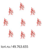 Sakura pattern vector illustration. The seamless sakura pattern concept explored interconnectedness all living beings in tapestry life The decorative elements incorporated repetitive sakura motifs. Sakura pattern. The infinite beauty sakura pattern mesmerized viewers. Стоковая иллюстрация, агентство Ingram Publishing / Фотобанк Лори