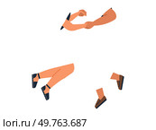 Body part vector illustration. Healthcare professionals leverage anatomic knowledge for effective patient care Learning about body parts fosters appreciation for holistic. Body part. Healthcare professionals study anatomical profile to diagnose and treat ailments. Стоковая иллюстрация, агентство Ingram Publishing / Фотобанк Лори