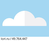Cloud vector illustration. Clouds high in sky paint dreamscape, capturing essence each season Cumulus clouds cluster together, creating natural spectacle in cloudscape. Cloud. Fluffy cumulus clouds dot sky, reflecting ever-changing climate. Стоковая иллюстрация, агентство Ingram Publishing / Фотобанк Лори