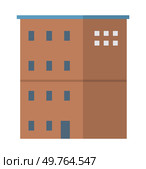 Skyscraper vector illustration. Residential buildings, with their high exteriors, redefine city skylines The front view skyscrapers captures essence modern architecture High-rise structures offer. Skyscraper. Urban environments are shaped by multistorey structures skyscrapers. Стоковая иллюстрация, агентство Ingram Publishing / Фотобанк Лори
