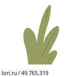 Flower pot. Vector illustration. The foliage plants creates soothing and calming atmosphere The decoration on flower pot adds artistic element to room The flower pot metaphor signifies potential. Flower pot. The vegetative growth plant indicates its health and vitality. Стоковая иллюстрация, агентство Ingram Publishing / Фотобанк Лори