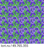 Seamless pattern flowers vector illustration. The continual repetition seamless pattern added depth and complexity to artwork The unending charm seamless background created soothing ambiance. Seamless pattern flowers. The seamless pattern flowers metaphorically represented cycle life. Стоковая иллюстрация, агентство Ingram Publishing / Фотобанк Лори