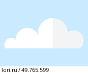 Cloud vector illustration. Misty vapors rise, blending with ethereal beauty high, heavenly clouds Natures artwork unfolds as clouds dance gracefully across high, dreamlike sky. Cloud. Atmospheric variations manifest in form natural and dynamic cloud formations. Стоковая иллюстрация, агентство Ingram Publishing / Фотобанк Лори