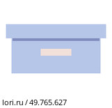 Box of linen or towels. Home laundry concept. Household items. Container with textile. Empty, full of dirty laundry, full of clean clothes. Interior element. Green cardboard box isolated on white. Box of linen or towels. Home laundry concept. Household items. Container with textile insert. Стоковая иллюстрация, агентство Ingram Publishing / Фотобанк Лори
