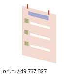 Tall building with multiple windows and a modern design. Ideal for urban themes, business environments, city landscapes, architectural concepts, and real estate. Minimalist and clean style. Office Building with Modern Design and Windows. Стоковая иллюстрация, агентство Ingram Publishing / Фотобанк Лори