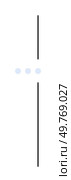 Three blue dots aligned horizontally between two vertical black lines on a white background. Ideal for simplicity, clarity, balance, organization, and modern design concepts. Clean lines, minimal. Minimalistic Design Featuring Three Blue Dots Aligned Horizontally Between Two Vertical Black Lines. Стоковая иллюстрация, агентство Ingram Publishing / Фотобанк Лори