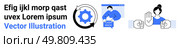 Gear wheel, person holding feedback box, hand gestures indicating stop and handshake. Ideal for UX design, customer feedback, technical support, accessibility, business settings, user permissions. Business Settings and Accessibility for Online Forms and Customer Feedback. Стоковая иллюстрация, агентство Ingram Publishing / Фотобанк Лори