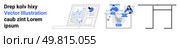 Graphs on laptop screen, e-commerce activities on tablet, and standing desk represent work efficiency and online business. Ideal for tech solutions, e-commerce strategies, remote work, data. Data Analysis and E-commerce Integration with Desk Setup and Caption Design. Стоковая иллюстрация, агентство Ingram Publishing / Фотобанк Лори