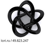 black abstract. 3d. Стоковое фото, агентство Ingram Publishing / Фотобанк Лори