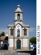 Senhora da GraAa chapel, one of the prime highlights of the town of Ovar, Portugal. Стоковое фото, агентство Ingram Publishing / Фотобанк Лори