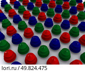 abstract christmas tree. 3D firtree. Стоковое фото, агентство Ingram Publishing / Фотобанк Лори