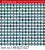 Biggest collection of different icons for using in web design. Стоковая иллюстрация, агентство Ingram Publishing / Фотобанк Лори