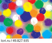 abstract rainbow circle background. Vector. Стоковая иллюстрация, агентство Ingram Publishing / Фотобанк Лори
