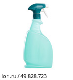 There are variation of multisurface home cleaner spray package on counter. Стоковое фото, фотограф Яков Филимонов / Фотобанк Лори