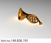 3d illustration isolated musical instrument. Стоковое фото, агентство Ingram Publishing / Фотобанк Лори