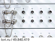 Telecommunication multiplexer or MUX on Server rack. Стоковое фото, агентство Ingram Publishing / Фотобанк Лори