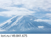 Mountain Fuji fujisan from kawaguchigo lake at Yamanashi Japan. Стоковое фото, агентство Ingram Publishing / Фотобанк Лори