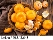 Tangerines. Стоковое фото, агентство Ingram Publishing / Фотобанк Лори