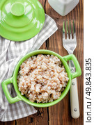 Buckwheat porridge. Стоковое фото, агентство Ingram Publishing / Фотобанк Лори
