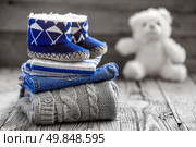 Baby clothes. Стоковое фото, агентство Ingram Publishing / Фотобанк Лори