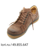 One classical shoe. Isolated object. Стоковое фото, агентство Ingram Publishing / Фотобанк Лори