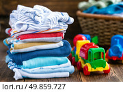 Baby clothes. Стоковое фото, агентство Ingram Publishing / Фотобанк Лори