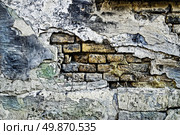 Grunge old bricks wall texture. Стоковое фото, агентство Ingram Publishing / Фотобанк Лори