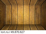 box inside from planks. Стоковое фото, агентство Ingram Publishing / Фотобанк Лори