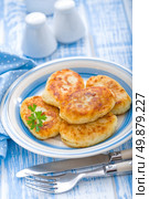 potato cakes. Стоковое фото, агентство Ingram Publishing / Фотобанк Лори