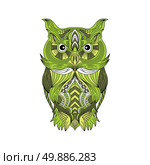 owl art theme. cool owl art theme vector graphic illustration. Стоковая иллюстрация, агентство Ingram Publishing / Фотобанк Лори