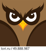 spooky owl illustration theme. cool spooky owl theme vector graphic illustration. Стоковая иллюстрация, агентство Ingram Publishing / Фотобанк Лори