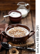 buckwheat porridge. Стоковое фото, агентство Ingram Publishing / Фотобанк Лори