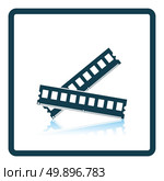 Computer memory icon. Shadow reflection design. Vector illustration. Стоковая иллюстрация, агентство Ingram Publishing / Фотобанк Лори