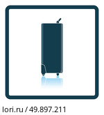 Icon of studio photo light bag. Shadow reflection design. Vector illustration. Стоковая иллюстрация, агентство Ingram Publishing / Фотобанк Лори