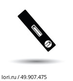 Icon of construction level . White background with shadow design. Vector illustration. Стоковая иллюстрация, агентство Ingram Publishing / Фотобанк Лори